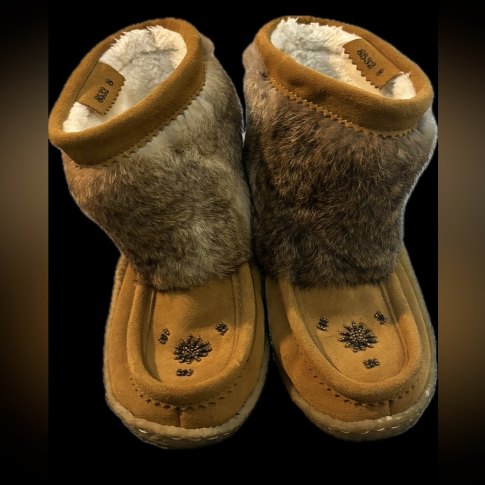 Moccasin booties